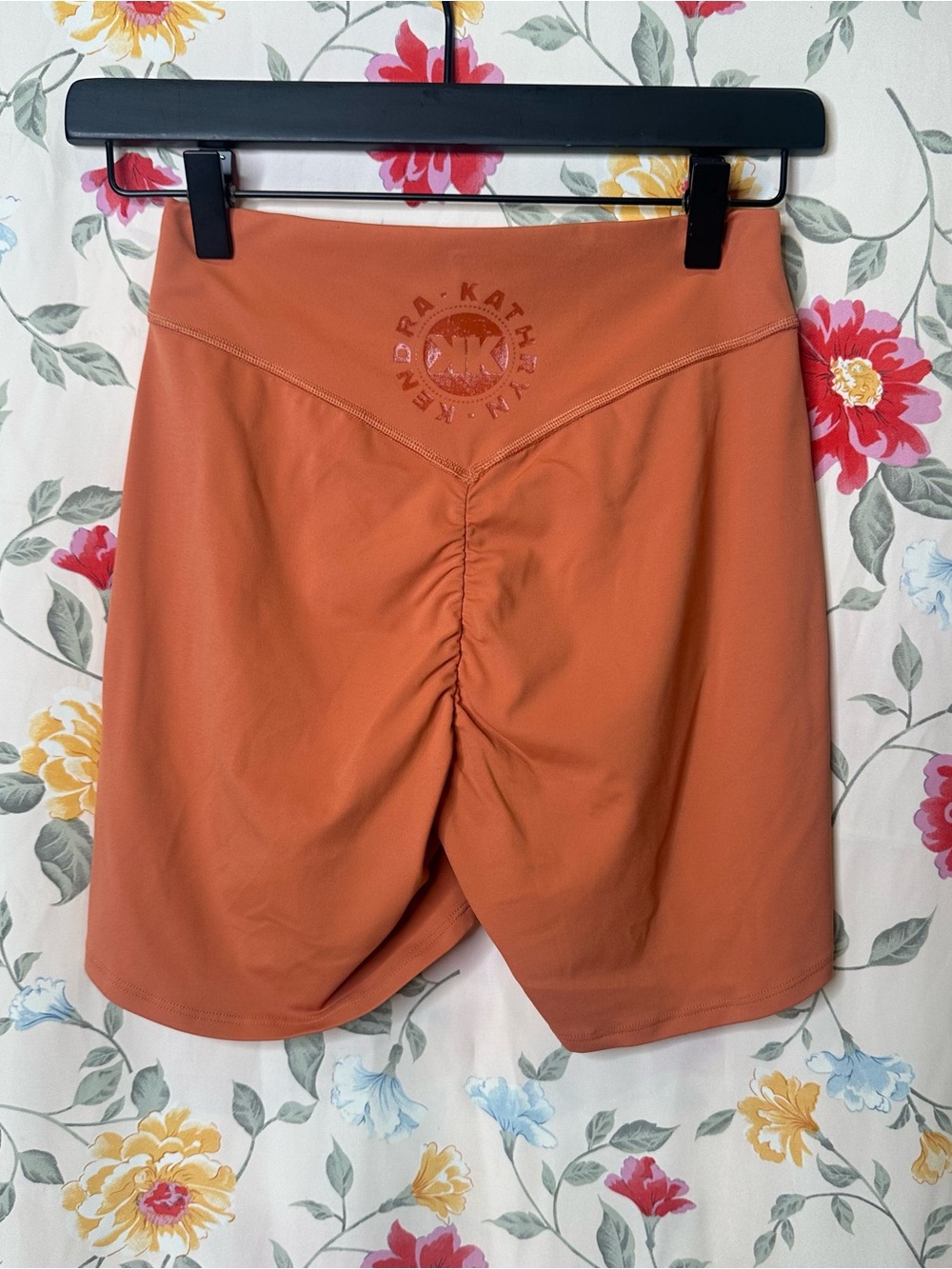 GYMSHARK | KK Fit Collab | Rust Orange Training Shorts | Size M